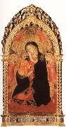 GADDI, Agnolo Madonna of Humility with Six Angels Sweden oil painting reproduction